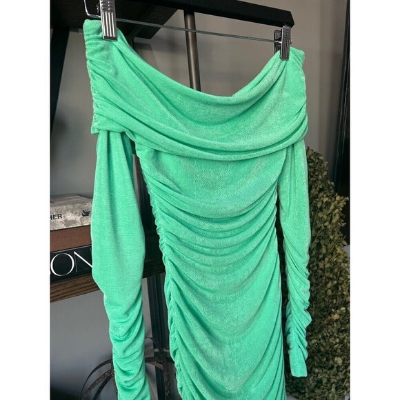 SER.O.YA Windsor Dress Pistachio Womens Size Medium - Picture 7 of 9